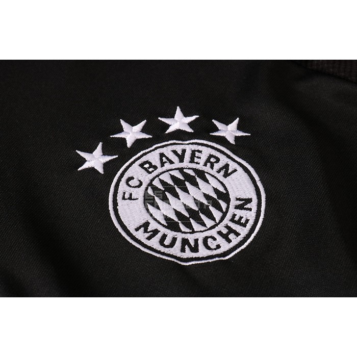 Chandal de Sudadera del Bayern Munich Nino 20-21 Negro - Haga un click en la imagen para cerrar